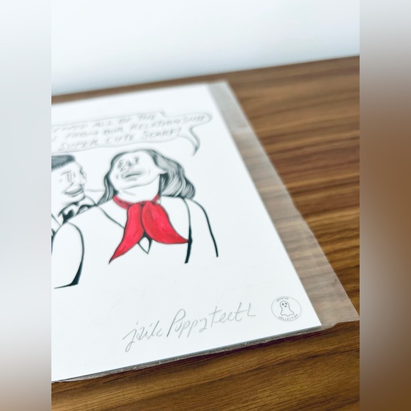 Jaik Puppyteeth Numbered Print Red Flags New Sealed Signed - Picture 3 of 4